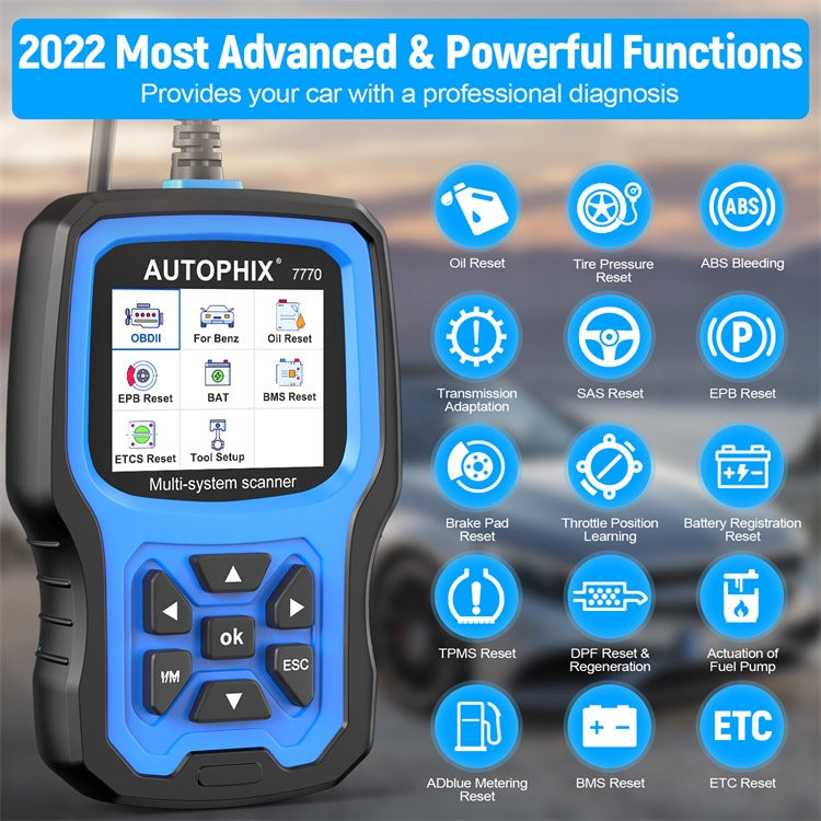 AUTOPHIX 7770 For Mercedes Benz Car Full System OBDII Diagnostic Tool Maintenance Tester, 7770 AUTOPHIX 7770 For Mercedes Benz Car Full System OBDII Diagnostic Tool Maintenance Tester, 7770